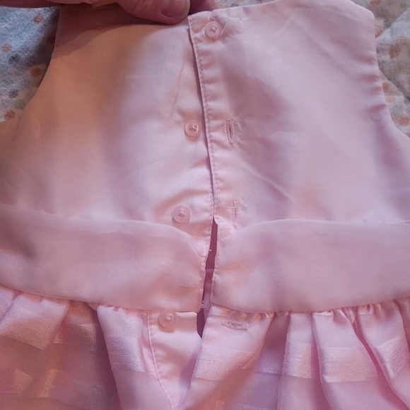 Carter's Special Occasion Pink baby girl dress size 9 months - Picture 6 of 8